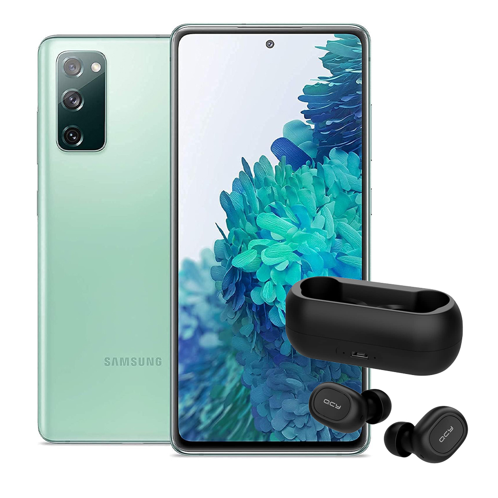 Smartphone Galaxy S20 FE Verde 128GB + Fone de Ouvido QCY T1C Wireless Preto image number 0