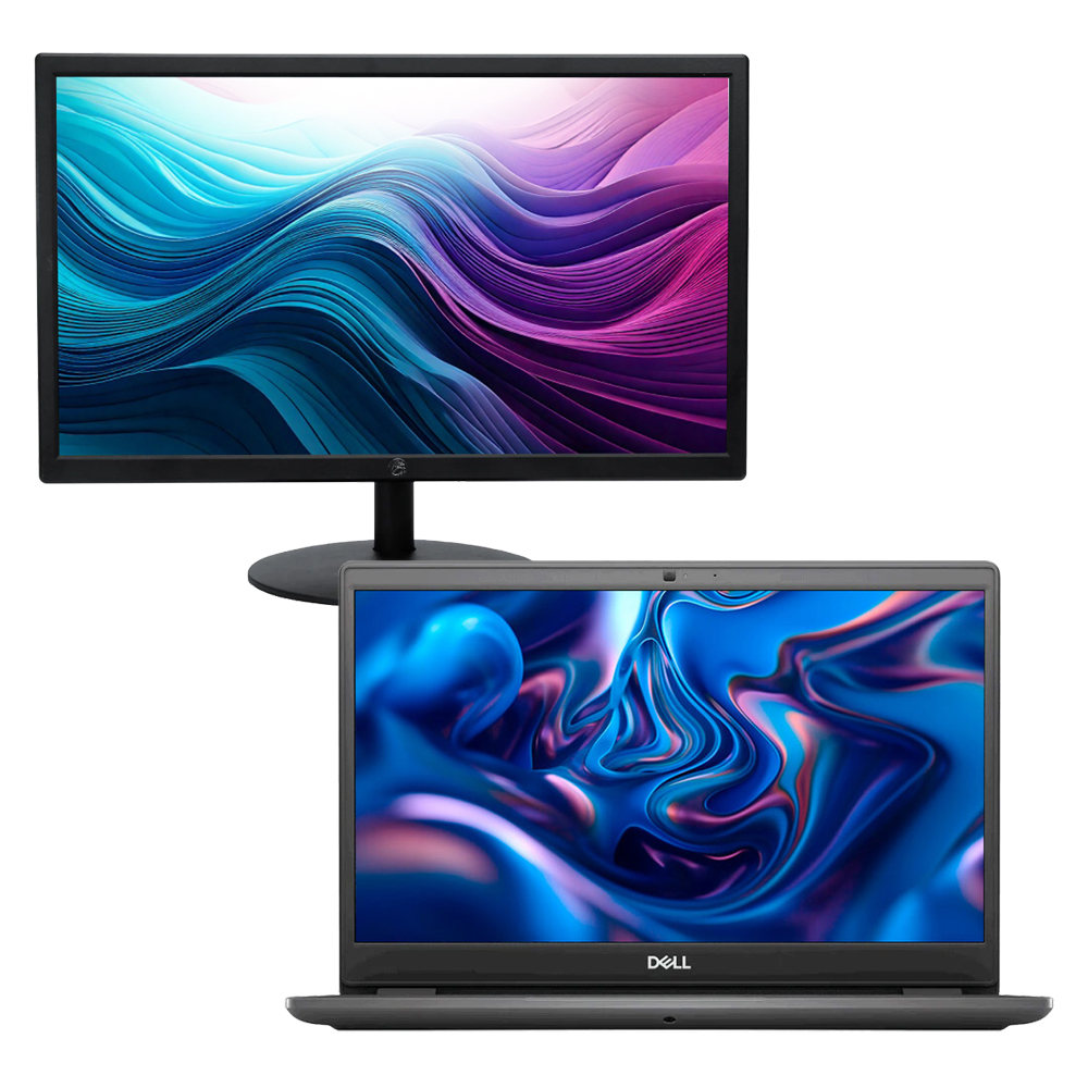 Kit Notebook Dell 3410 Core i5 10ªGen SSD 256GB 16GB + Monitor BrazilPC 20P HD image number 0