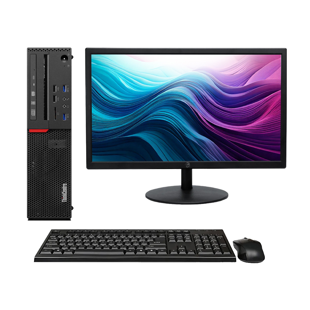 Kit Computador Lenovo ThinkCentre M900 Core i5 6ªGen SSD 240GB 8GB Win 10 Pro + Monitor BrazilPC BPC-20WR 20P HD image number 0
