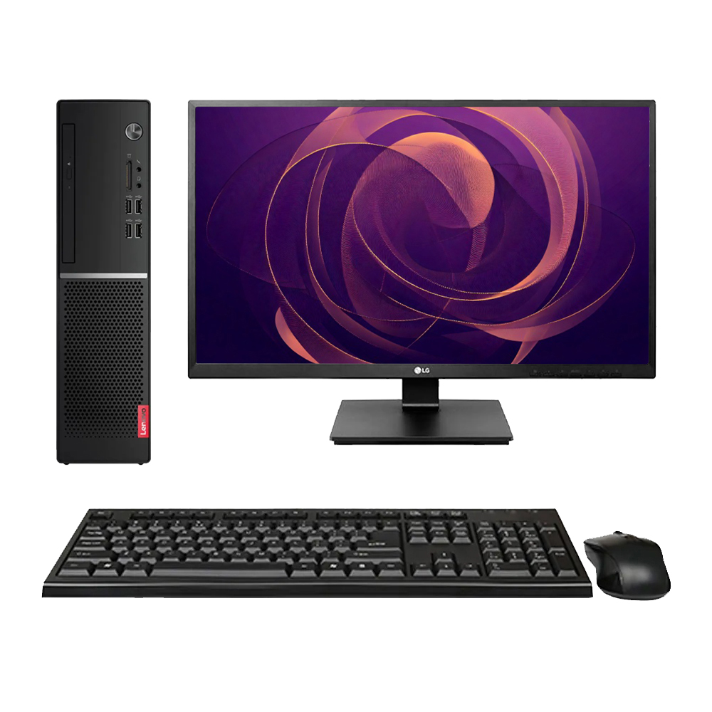 Kit Computador Lenovo V520S Core i5 7ªGen SSD 240GB 8GB + Monitor LG 24P Full HD