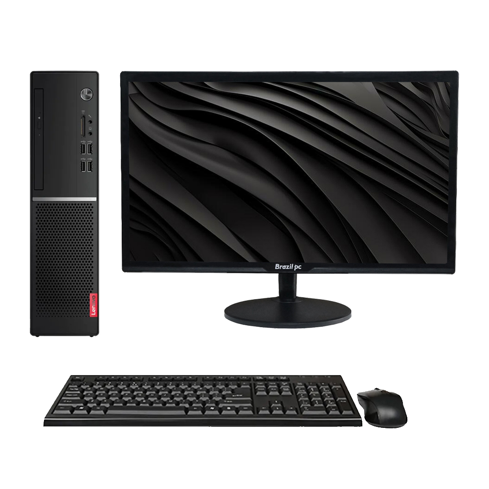 Kit Computador Lenovo V520S Core i5 7ªGen SSD 240GB 8GB + Monitor BrazilPC 21.5P Full HD
