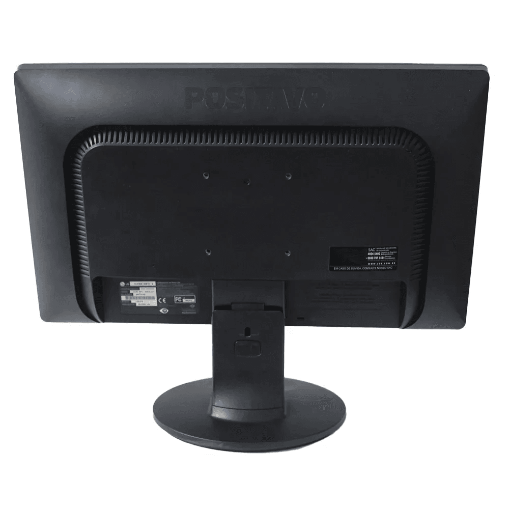 Monitor Positivo 19EB13T 19P Wide Base Regulável + Adaptador VGA para HDMI image number 2